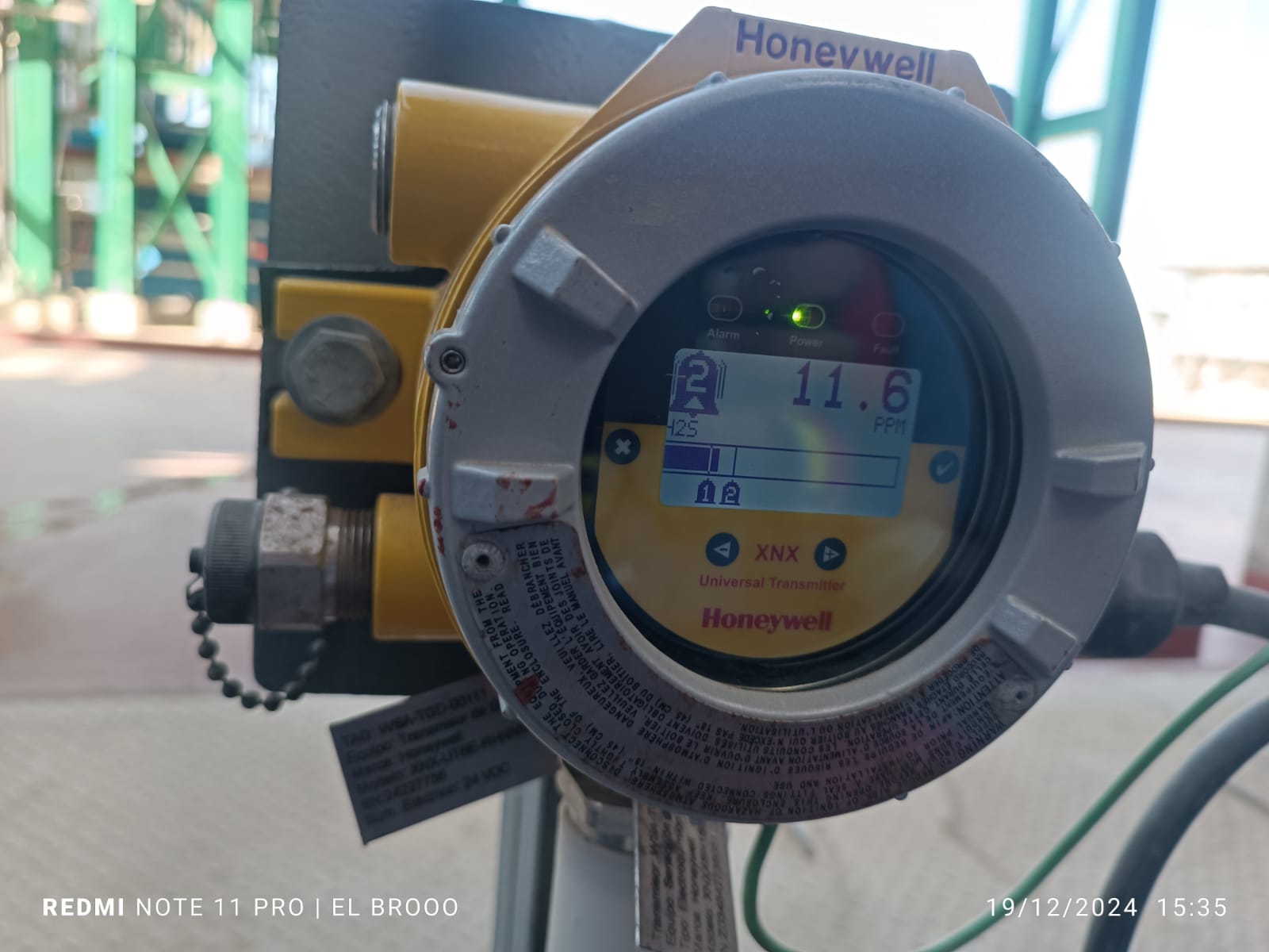 Mantenimiento de detectores de gases Honeywell y MSA